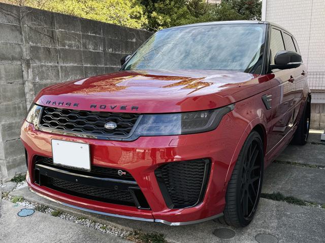 レンジローバースポーツのご納車です。