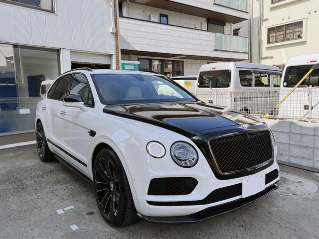 ベンテイガのご納車です。